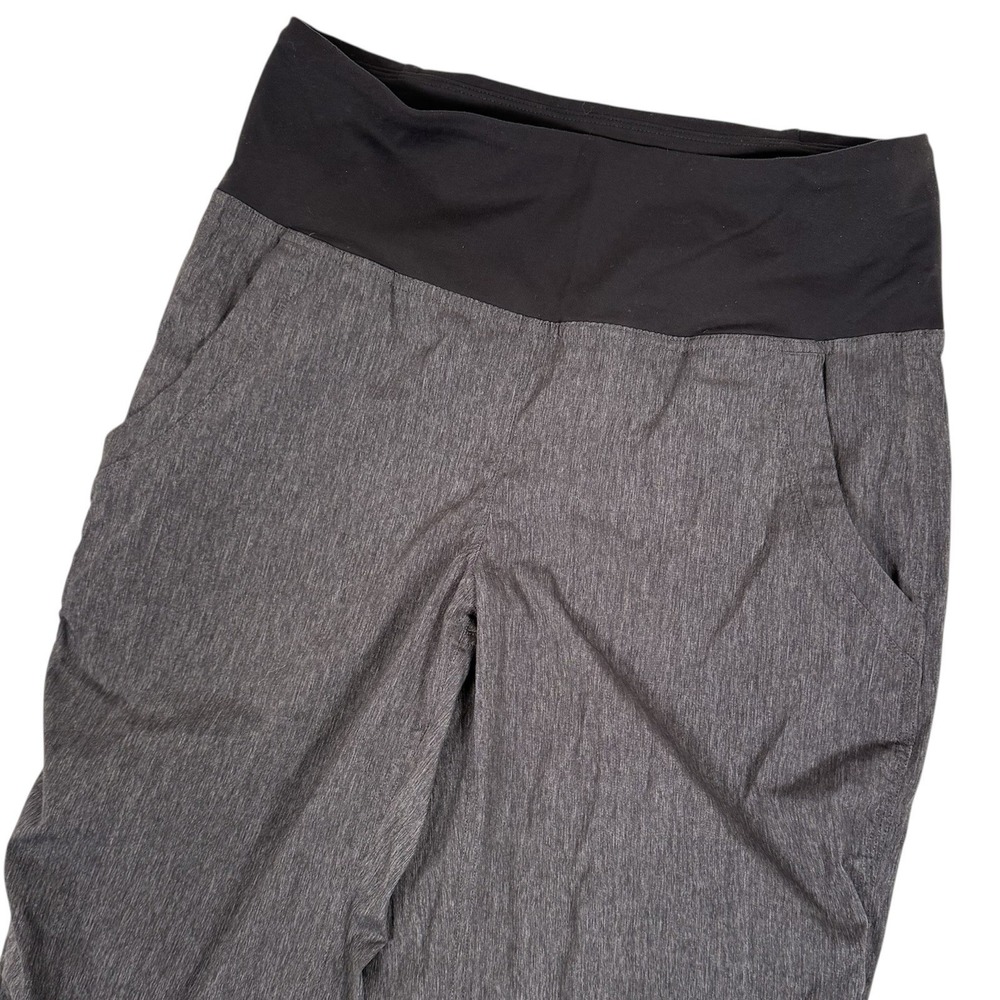 Prana Summit Jogger Pants Womens Small‎ Black Gray Heathered 1963671 Hiking Yoga
